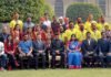 उत्तराखण्ड की झांकी के कलाकारों ने राष्ट्रपति रामनाथ कोविन्द से की भेंट uttarakhand-jhanki-ke-kalakar