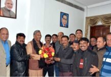 उत्तरांचल प्रेस क्लब के नव निर्वाचित सदस्यों ने मुख्यमंत्री से शिष्टाचार भेंट की uttranchal-press-club-cm