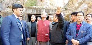 सीएम त्रिवेन्द्र ने किया सौंग बांध पेयजल योजना का स्थलीय निरीक्षण, जिले को मिलेगा 24 घण्टे पानी Song-river-Dam-project
