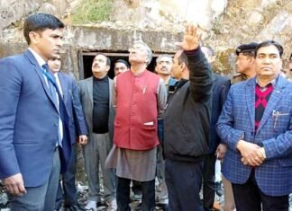 सीएम त्रिवेन्द्र ने किया सौंग बांध पेयजल योजना का स्थलीय निरीक्षण, जिले को मिलेगा 24 घण्टे पानी Song-river-Dam-project