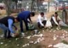 एक्टिव सिटीजन टीम ने शुरू किया शहर के बदहाल पार्कों का सफाई अभियान active-citigen-team--cleaning