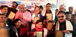 शिक्षक मुकेश काला, शिक्षिका सुकन्या थपलियाल को भाऊराव देवरस सम्मान bhaurav-devras-award