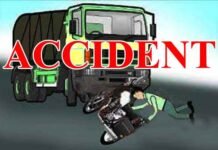 ट्रक ने बाइक को मारी टक्कर, दो युवकों की मौत