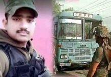 पुलवामा अटैक: एक मैसेज से बच गई सैनिक की जान, CRPF की उसी बस में सवार था ये जवान crpf-thaka-belkar