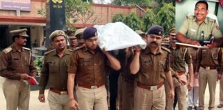 नोएडा अट्टा मार्केट चौकी प्रभारी की सड़क हादसे में मौत daroga-hariom-singh
