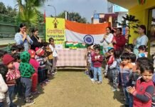ग्रैंडमा प्री-स्कूल एवं डेकेयर के विद्यार्थियों ने शहीदों को दी श्रद्धांजलि grandmaa-pre-school