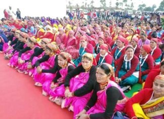 कल्जीखाल होली मिलन समारोह में रही पहाड़ी लोक संस्कृति की धूम kaljikhal-holi-milan-festival