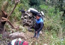 उत्तराखण्ड में दर्दनाक सड़क हादसा, प्रधान सहित तीन की मौत, 5 घायल max car accident in kotdwar