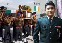 देहरादून पहुंचा शहीद मेजर चित्रेश बिष्ट का पार्थिव शरीर, mejor-chitresh-bisht-body