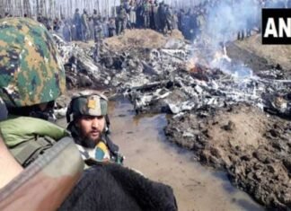 भारतीय वायुसेना का फाइटर जेट MI-17 बडगाम में क्रैश, 2 पायलट शहीद mi-17-crash