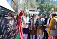 मुख्यमंत्री ने श्रीनगर में 50 करोड़ की योजनाओं का किया लोकार्पण एवं शिलान्यास CM inaugurates 50 crore schemes in Srinagar