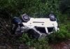 उत्तराखंड में दर्दनाक हादसा: गहरी खाई में गिरी कार, चार लोगों की मौत car-accident