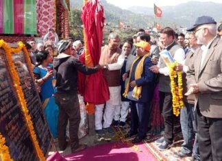 मुख्यमंत्री ने बागेश्वर में मशीन द्वारा ऊन कतरन योजना सहित कुल 253 करोड़ की योजनाओं का किया लोकार्पण व शिलान्यास bageshwar