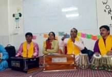 श्रीनगर में पारम्परिक चैती गीतों के साथ, बारिश में भीगती खुशनुमा शाम dr.-sanjay-pandey