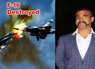जांबाज अभिनंदन ने कैसे मात्र 86 सेकंड में मार गिराया पाकिस्तान के F-16 विमान को, अमेरिका भी हैरान है इस योद्धा की बहादुरी पर f-16-destroyed-by-abhinandan