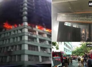 दिल्ली के CGO कॉम्प्लेक्स में लगी भीषण आग, एक सब इंस्पेक्टर की मौत fire-in-cgo-complex-delhi