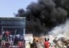 ग्रेटर नोएडा के एक रेस्टोरेंट और एक थर्मोकोल कंपनी में लगी भीषण आग fire-in-greater-noida