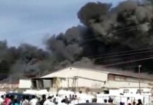 ग्रेटर नोएडा में थर्माकोल फैक्ट्री में लगी भीषण आग, दमकल की कई गाड़िया मौके पर fire-in-kasana-factory