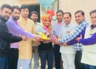सैन्य सेवा के लिये चयनित ग्रेटर नोएडा की बेटी का किया महिला उन्नति संस्था ने किया सम्मान rachna-bharti-bsf-greater-noida