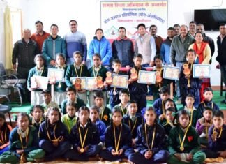 कल्जीखाल में ब्लॉक स्तरीय योग ओलंपियाड में बच्चों ने दिखाई प्रतिभा yog-Olympiad