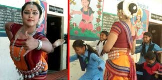 स्पिक मैके संस्था द्वारा रा.उ.मा.वि. श्रीकोट गंगानाली में ओडिसी नृत्य कर्यक्रम SPIC-MACAY