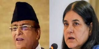 योगी और माया के बाद अब आजम और मेनका के चुनाव प्रचार पर लगा प्रतिबंध azam-khan-maneka-gandhi