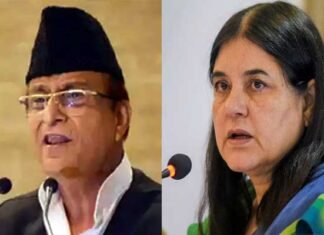 योगी और माया के बाद अब आजम और मेनका के चुनाव प्रचार पर लगा प्रतिबंध azam-khan-maneka-gandhi