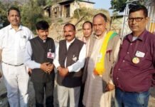 तीरथ सिंह रावत के प्रचार में उतरे वरिष्ठ भाजपा नेता बीरेन्द्र जुयाल bjp-campaign-in-pauri-garhwal