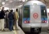 ब्लूलाइन मेट्रो के गेट में फंसी महिला की साड़ी, घिसटते हुए ट्रैक पर जा गिरी फंसी महिला की साड़ी