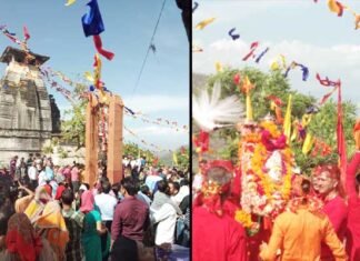 देवलगढ़ का ऐतिहासिक गौरा देवी बैसाखी मेला धूमधाम से मनाया गया devalgarh-mela