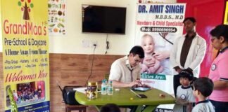 ग्रैंडमा प्रीस्कूल एंड डे केयर में वर्ल्ड हेल्थ डे का आयोजन grandmaa-pre-school-greno