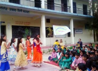 राजकीय इंटर कॉलेज जखण्ड में प्रवेशोत्सव कार्यक्रम धूमधाम से मनाया गया inter-college-jakhand