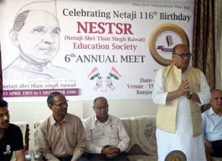 नैस्टर एजुकेशन सोसाइटी द्वारा स्वतंत्रता सेनानी स्व. थान सिंह रावत को श्रधांजलि nestrs-education-society-dehradun