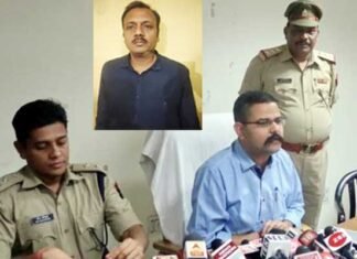 केंद्रीय मंत्री डॉ. महेश शर्मा को ब्लैकमेल करने वाला मुख्य आरोपी गिरफ़्तार alok-kumar-blackmailer