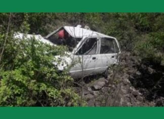 उत्तराखंड : कर्णप्रयाग से आ रही कार खाई में गिरी, 5 लोगों की मौत पौड़ी गढ़वाल alto-car-accident