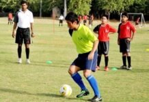 पौड़ी के 5 छात्रों का बाईचुंग भूटिया फुटबॉल स्कूल दिल्ली के लिए चयन baichung-bhutia-football-school