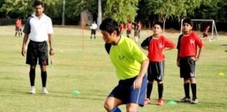 पौड़ी के 5 छात्रों का बाईचुंग भूटिया फुटबॉल स्कूल दिल्ली के लिए चयन baichung-bhutia-football-school