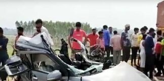 ईस्टर्न पेरिफेरल पर दर्दनाक हादसा: शारदा यूनिवर्सिटी के 4 छात्रों की मौत car-accident-in-eastern-peripheral