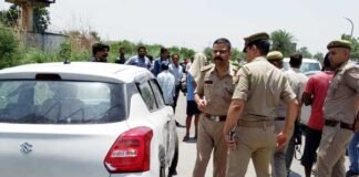 पुलिसकर्मी बताकर बदमाशों ने कम्पनी के कैशियर से 65 लाख रूपये लूटे cash-looted