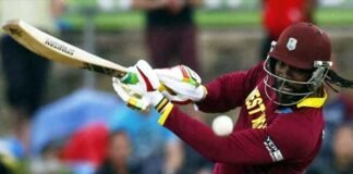 वर्ल्ड कप 2019 : पाकिस्तान को हराकर वेस्टइंडीज ने दर्ज की पहली जीत cris-gale-west indies