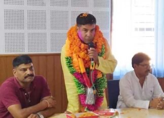 मनोज जुगराण फिर बने प्राथमिक शिक्षक संघ पौड़ी के अध्यक्ष manoj-jugran pauri