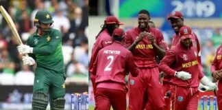 वर्ल्ड कप 2019 : वेस्टइंडीज के सामने ताश के पत्तों की तरह बिखरा पाकिस्तान pakistan-westindies