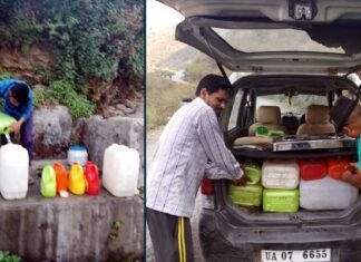 कल्जीखाल ब्लॉक के गांवों में गहराया पेयजल संकट pey-jal-sankat