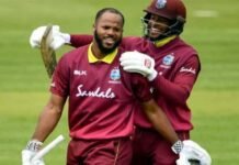 वनडे क्रिकेट में 365 रनों की ओपनिग साझेदारी, इन दो बल्लेबाजों ने रचा इतिहास shai hope and john campbell westindies