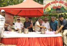 उत्तराखण्ड सांस्कृतिक समिति द्वारा शरबत वितरण कार्यक्रम