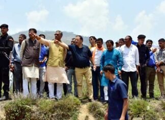 सीएम ने किया ल्वाली झील का शिलान्यास: गगवाड़स्यूं घाटी की खूबसूरती पर लगेंगे चार चाँद cm-laid-foundation-stone-lwali lake