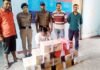 सतपुली में चैकिंग के दौरान पकड़ी गई अवैध शराब liquor-seized-in-satpuli