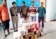 सतपुली में चैकिंग के दौरान पकड़ी गई अवैध शराब liquor-seized-in-satpuli