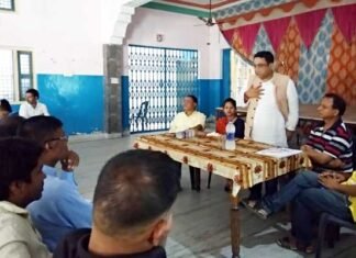 मनीष खंडूड़ी ने सतपुली में की लोकसभा चुनाव की समीक्षा बैठक manish-khanduri-satpuli
