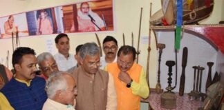 पर्वतीय लोक संग्रहालय रुद्रप्रयाग में हस्तलिखित पाण्डुलिपि, पंच्चाग का सीएम ने किया अनावरण parvatiya-lok-sangrahalay-rudrprayag